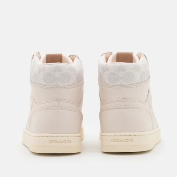 Coach High Top Sneaker in Signature Canvas - Picture 10 of 13